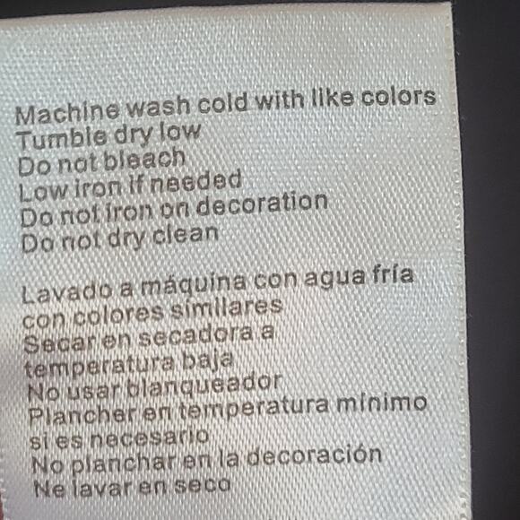 Eileen Fisher Black Organic Cotton Stretch Boot Cut 5 Pocket Jeans 12P - Picture 8 of 9